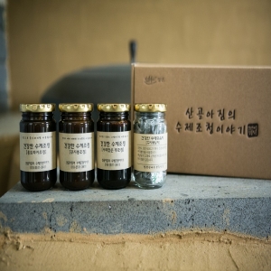 산골아짐의수제조청이야기,정선전통 수제조청 3종 세트(각 320g)/선물세트